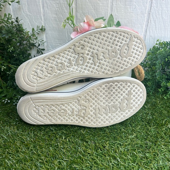 PAUL GREEN Carly White Leather low top sneakers size UK 3US 5.5 gently used